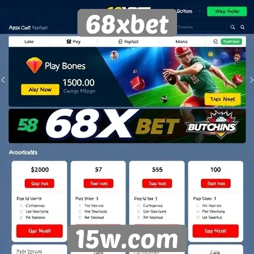 Ofertas e promoções disponíveis no 68xbet