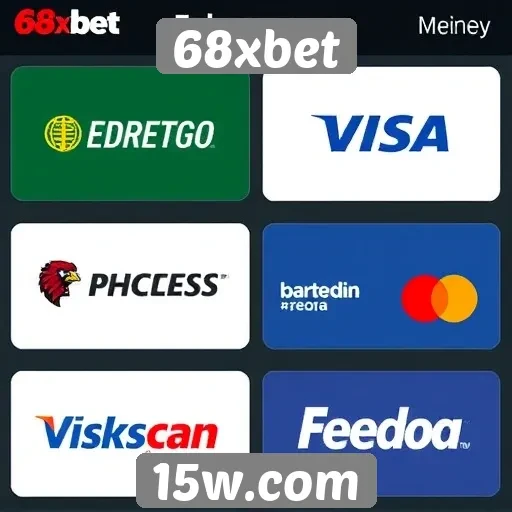 Métodos de pagamento aceitos pelo 68xbet