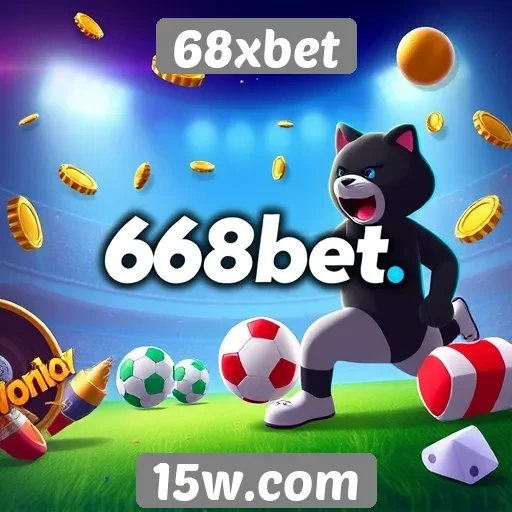 Variedade de jogos disponíveis no 68xbet